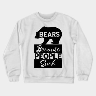 right to keep and arm bears Crewneck Sweatshirt